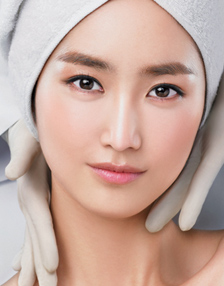 V字形提拉收紧眼袋