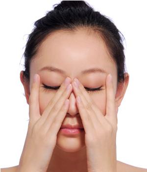 爱美之心-去黑眼圈按摩STEP2