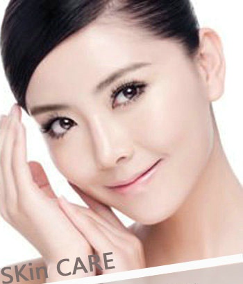 毛孔应用指腹抚平